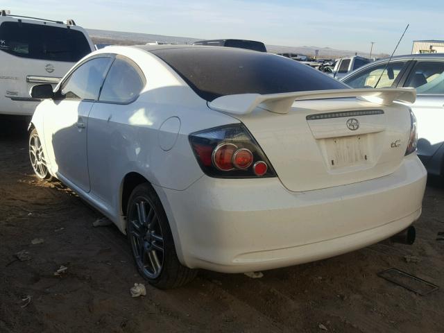 JTKDE167090280604 - 2009 TOYOTA SCION TC WHITE photo 3