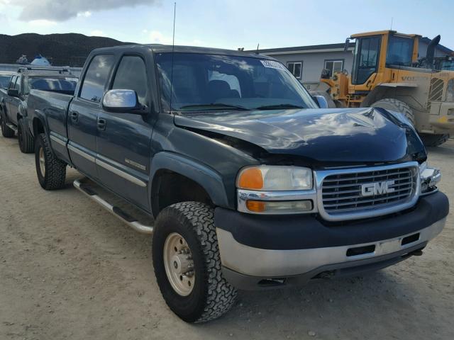 1GTHK23G91F168171 - 2001 GMC SIERRA K25 GREEN photo 1