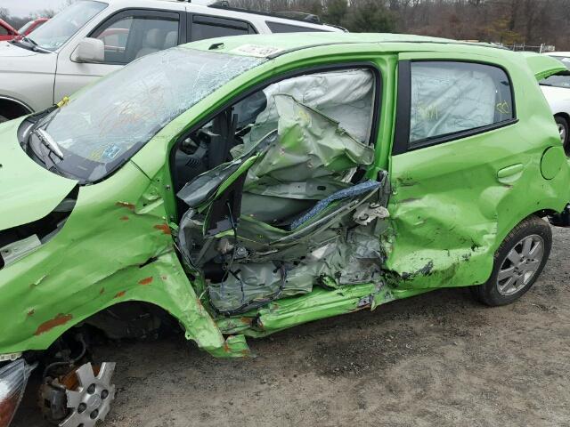 ML32A3HJ5EH003315 - 2014 MITSUBISHI MIRAGE DE GREEN photo 9