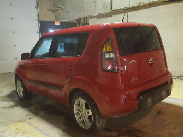 KNDJT2A28B7238213 - 2011 KIA SOUL + RED photo 3