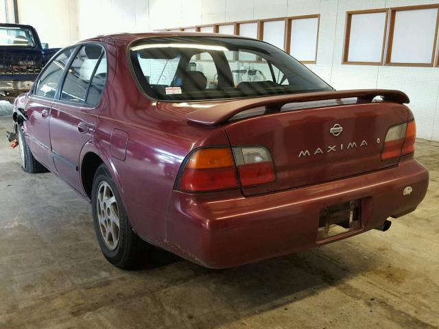 JN1CA21D2TM403100 - 1996 NISSAN MAXIMA GLE MAROON photo 3