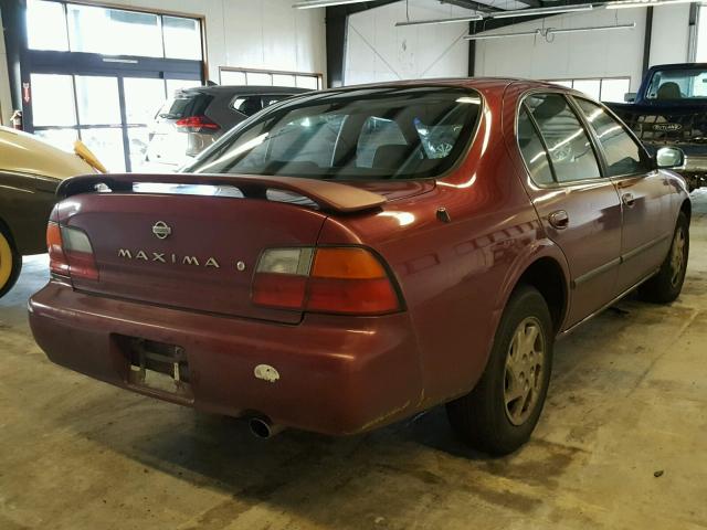 JN1CA21D2TM403100 - 1996 NISSAN MAXIMA GLE MAROON photo 4