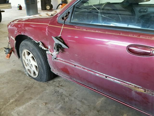 JN1CA21D2TM403100 - 1996 NISSAN MAXIMA GLE MAROON photo 9