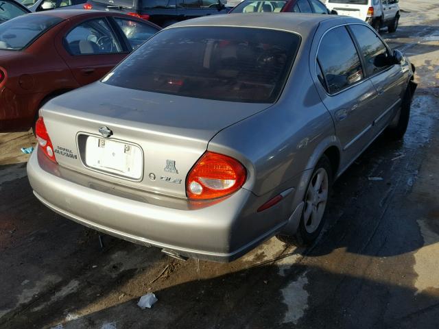 JN1CA31D51T832353 - 2001 NISSAN MAXIMA GXE SILVER photo 4