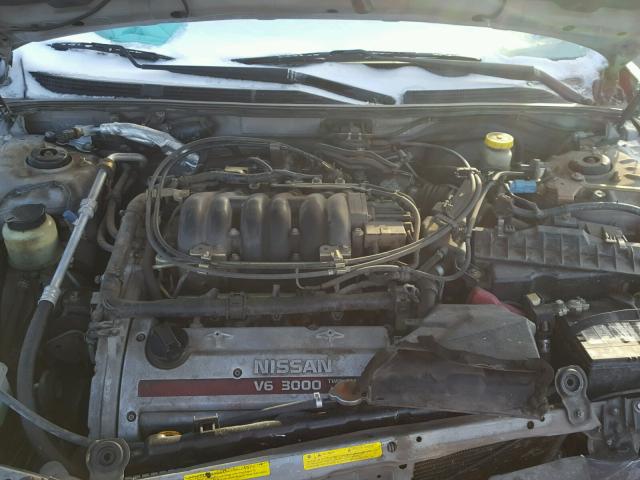 JN1CA31D51T832353 - 2001 NISSAN MAXIMA GXE SILVER photo 7