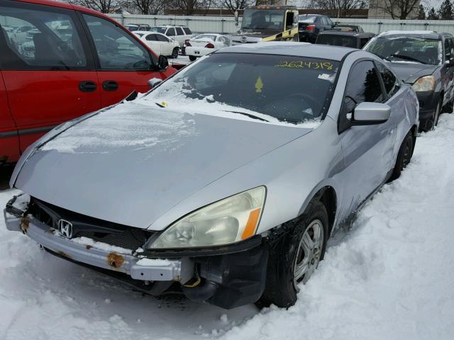 1HGCM72254A026801 - 2004 HONDA ACCORD LX SILVER photo 2