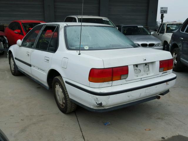 JHMCB7676NC055710 - 1992 HONDA ACCORD EX WHITE photo 3