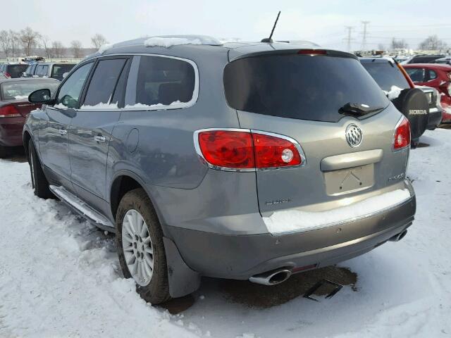 5GAER23768J115726 - 2008 BUICK ENCLAVE CX SILVER photo 3