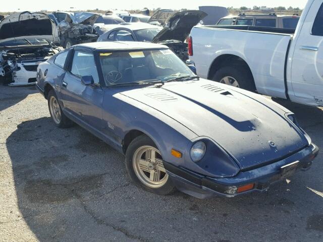 JN1CZ04S4DX757126 - 1983 DATSUN 280ZX BLUE photo 1