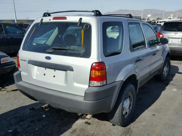 1FMYU92154KB63301 - 2004 FORD ESCAPE XLS GRAY photo 4