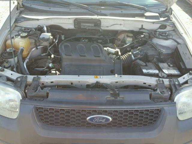 1FMYU92154KB63301 - 2004 FORD ESCAPE XLS GRAY photo 7