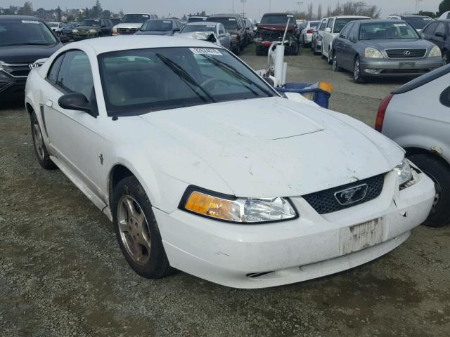 1FAFP404X3F311183 - 2003 FORD MUSTANG WHITE photo 1