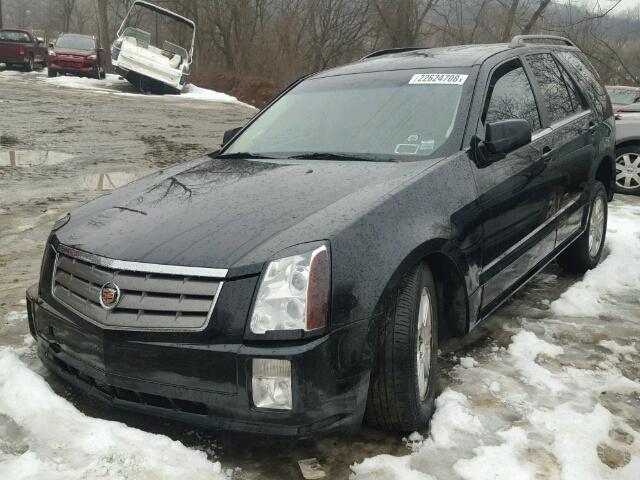 1GYEE637840161635 - 2004 CADILLAC SRX BLACK photo 2