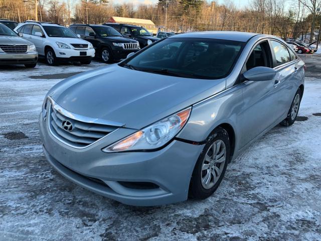 5NPEB4ACXBH021752 - 2011 HYUNDAI SONATA GLS BLUE photo 2