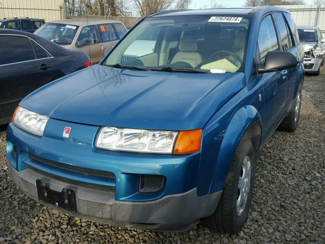 5GZCZ43D25S819658 - 2005 SATURN VUE TEAL photo 2