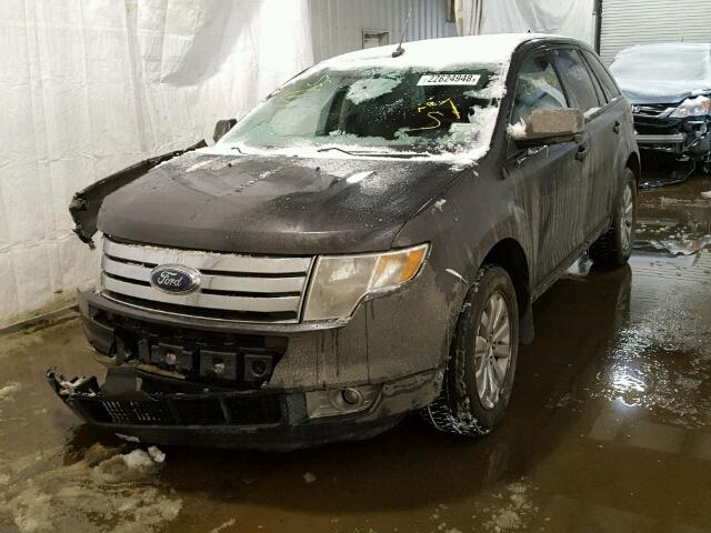 2FMDK49C17BA21668 - 2007 FORD EDGE SEL P BLACK photo 2