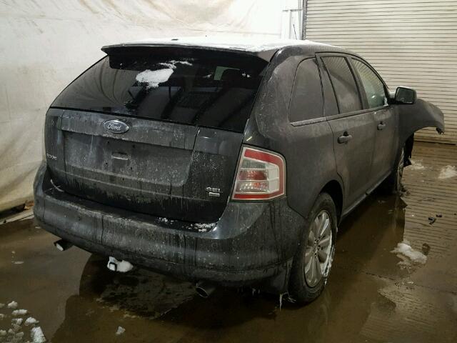 2FMDK49C17BA21668 - 2007 FORD EDGE SEL P BLACK photo 4