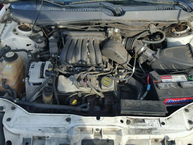 1FAFP53252A202903 - 2002 FORD TAURUS SE WHITE photo 7