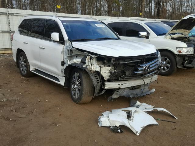 JTJHY7AX5G4190989 - 2016 LEXUS LX 570 WHITE photo 1