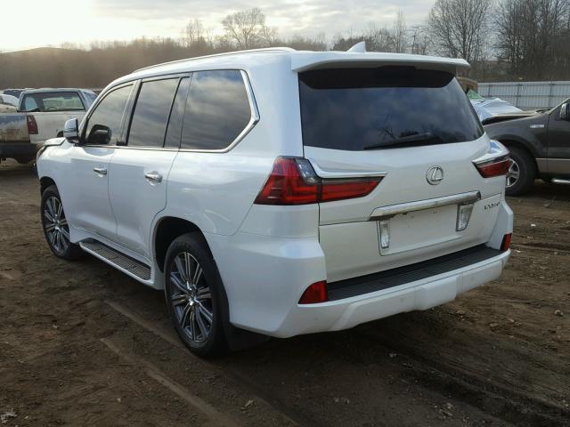 JTJHY7AX5G4190989 - 2016 LEXUS LX 570 WHITE photo 3