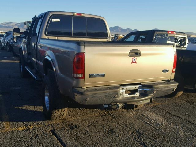 1FTSW21P75EB42354 - 2005 FORD F250 SUPER BROWN photo 3