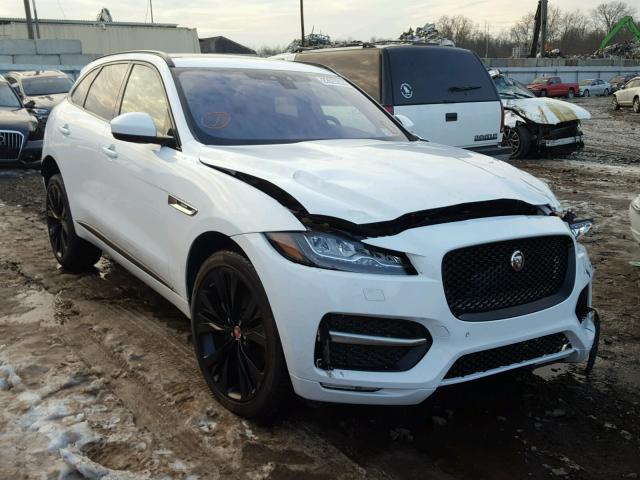 SADCL2BV5HA880860 - 2017 JAGUAR F-PACE R - WHITE photo 1