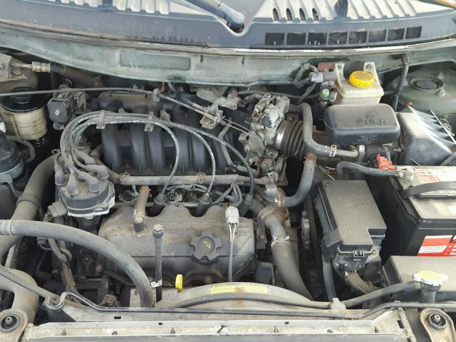 4N2XN11T6YD807056 - 2000 NISSAN QUEST SE GREEN photo 7