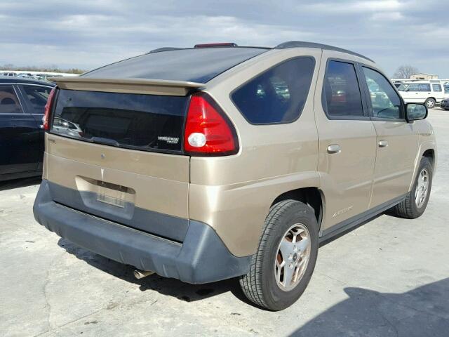 3G7DB03E25S539947 - 2005 PONTIAC AZTEK GOLD photo 4