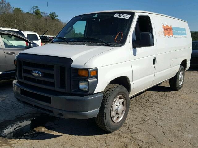 1FTNE2EW1BDA31236 - 2011 FORD ECONOLINE WHITE photo 2