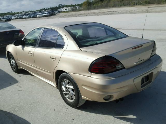 1G2NE52F24M565195 - 2004 PONTIAC GRAND AM S 米色 照片 3