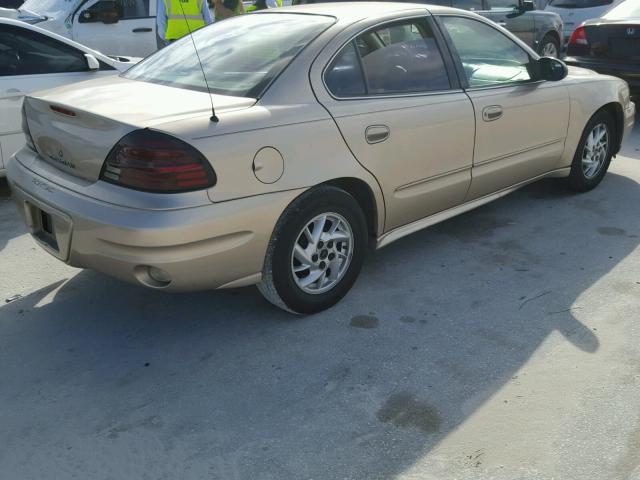 1G2NE52F24M565195 - 2004 PONTIAC GRAND AM S 米色 照片 4