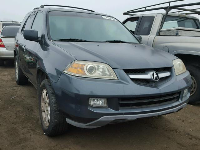 2HNYD18846H550677 - 2006 ACURA MDX TOURIN BLUE photo 1