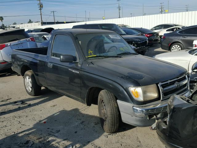 4TANL42N0XZ438192 - 1999 TOYOTA TACOMA BLACK photo 1