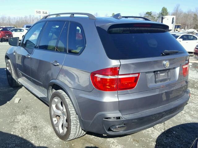 5UXFE83537LZ44853 - 2007 BMW X5 4.8I GRAY photo 3