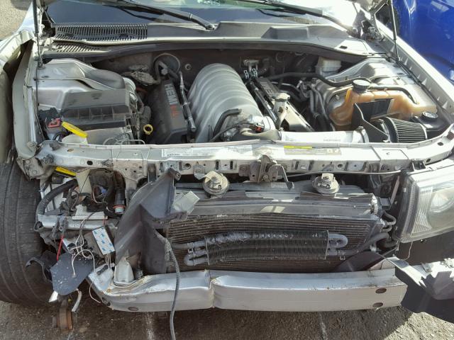 2C3LA73W86H421380 - 2006 CHRYSLER 300C SRT-8 SILVER photo 7