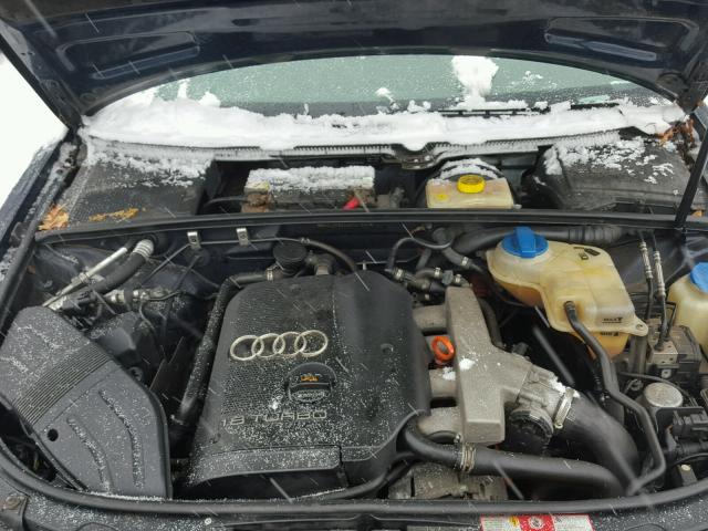 WAULC68E44A141867 - 2004 AUDI A4 1.8T QU BLUE photo 7