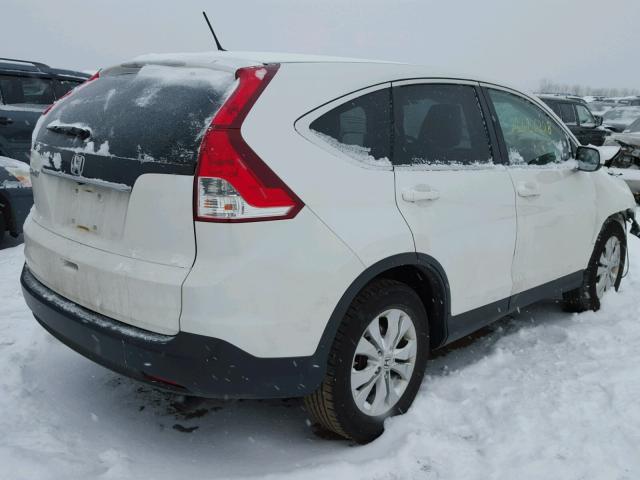 5J6RM3H59DL044977 - 2013 HONDA CR-V EX WHITE photo 4