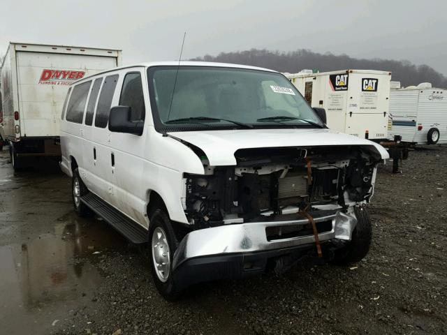 1FBSS3BL2DDB19926 - 2013 FORD ECONOLINE WHITE photo 1