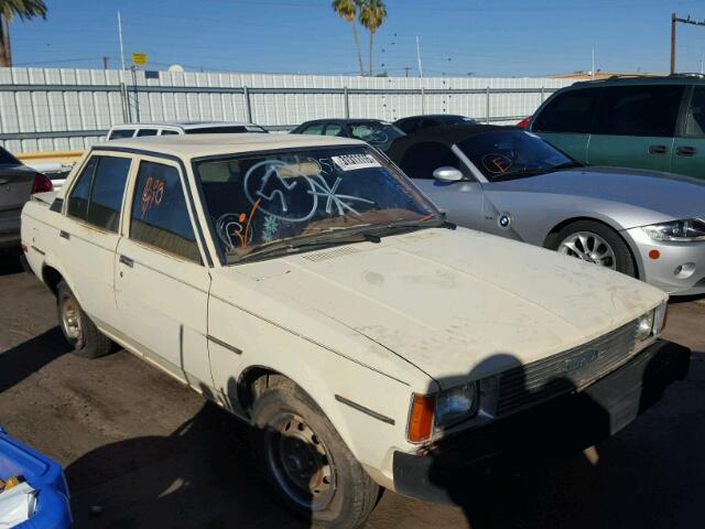 JT2TE72E8B0104750 - 1981 TOYOTA COROLLA DE YELLOW photo 1