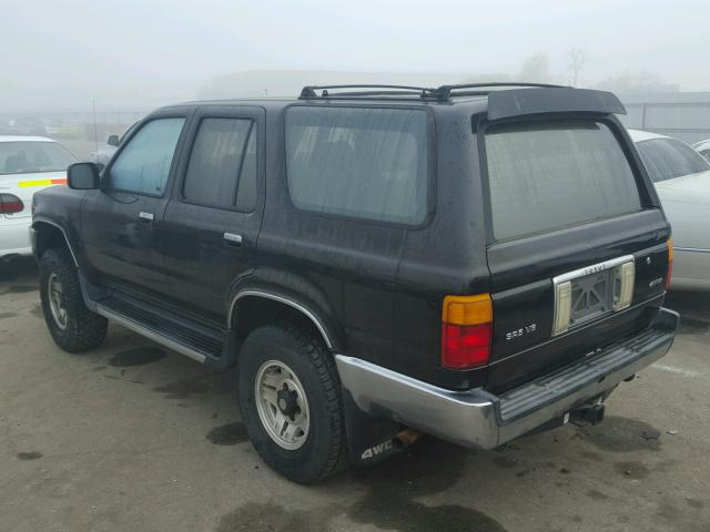 JT3VN39W5N8040944 - 1992 TOYOTA 4RUNNER VN BLACK photo 3