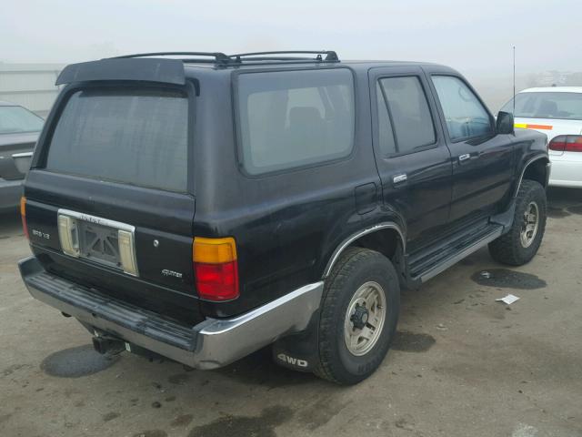 JT3VN39W5N8040944 - 1992 TOYOTA 4RUNNER VN BLACK photo 4