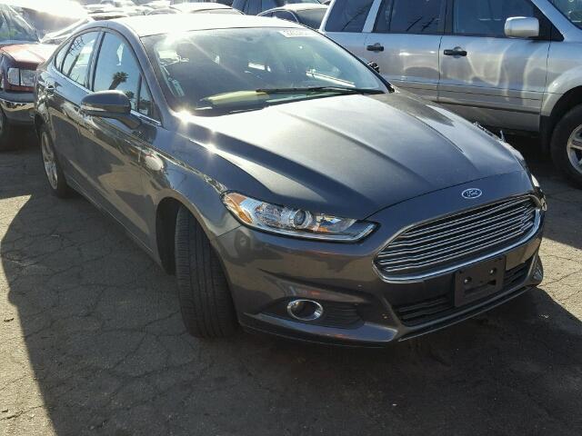 3FA6P0H77FR257713 - 2015 FORD FUSION SE CHARCOAL photo 1