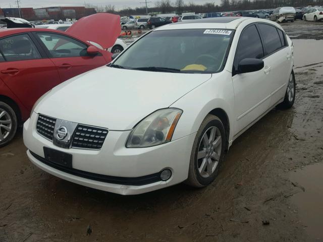 1N4BA41EX6C823667 - 2006 NISSAN MAXIMA SE WHITE photo 2