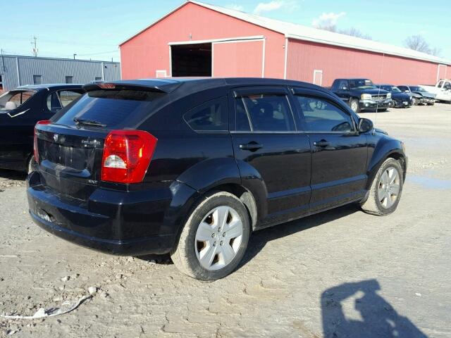 1B3HB48A49D135409 - 2009 DODGE CALIBER SX BLACK photo 4