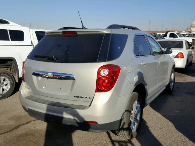 2GNFLNEK0C6115810 - 2012 CHEVROLET EQUINOX LT GOLD photo 4