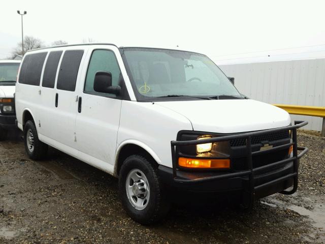 1GNZGXFA5C1124332 - 2012 CHEVROLET EXPRESS G3 WHITE photo 1