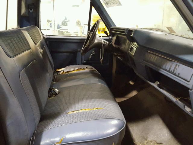 1FTCF15Y0FNA66155 - 1985 FORD F150 BLACK photo 5