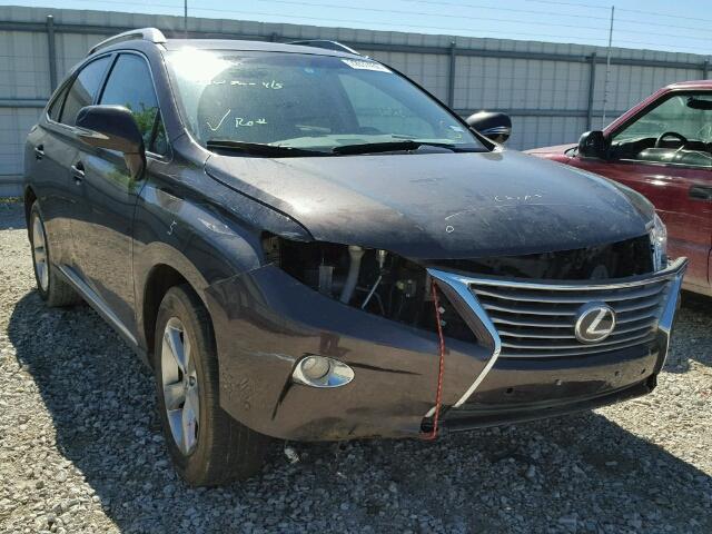 2T2ZK1BA7DC098559 - 2013 LEXUS RX 350 BROWN photo 1