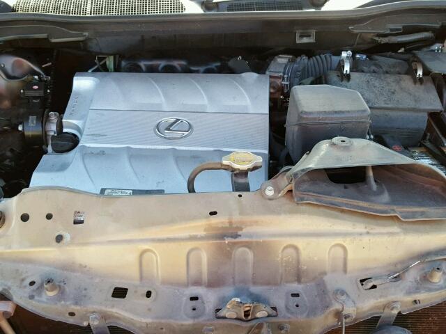 2T2ZK1BA7DC098559 - 2013 LEXUS RX 350 BROWN photo 7