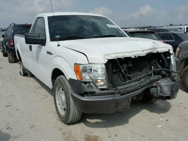 1FTMF1CM1DKD95157 - 2013 FORD F150 WHITE photo 1